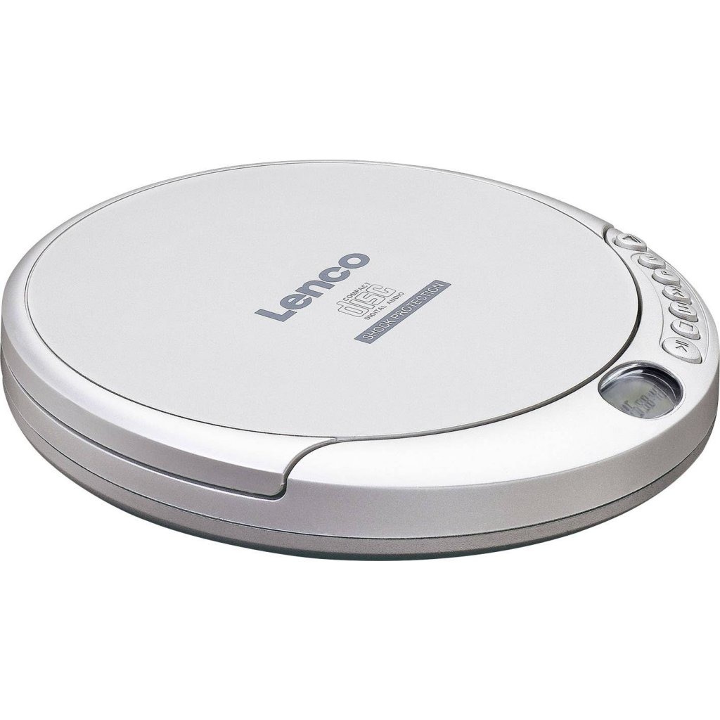 Lenco CD-201 Portable CD-Speler met MP3 Zilver Top Merken Winkel